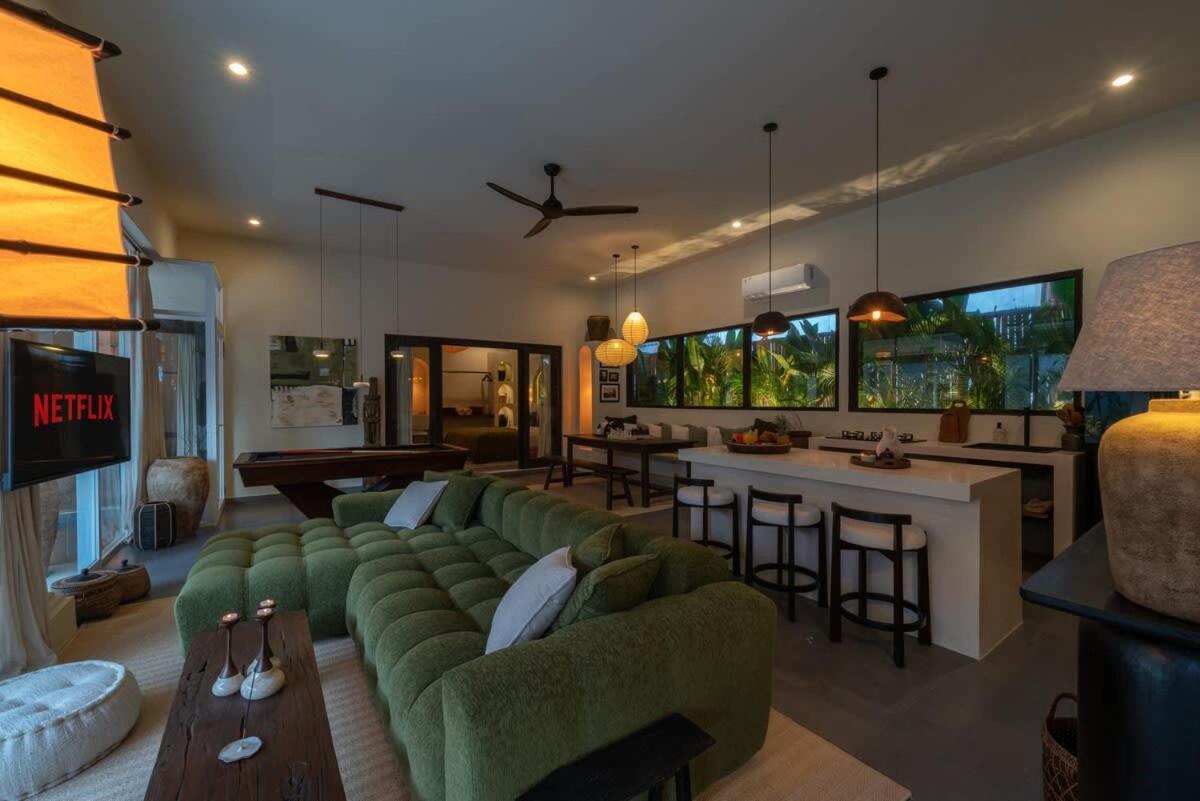 The Jungle - Luxurious & Tropical Concept - 3Br - Central Canggu Exterior foto